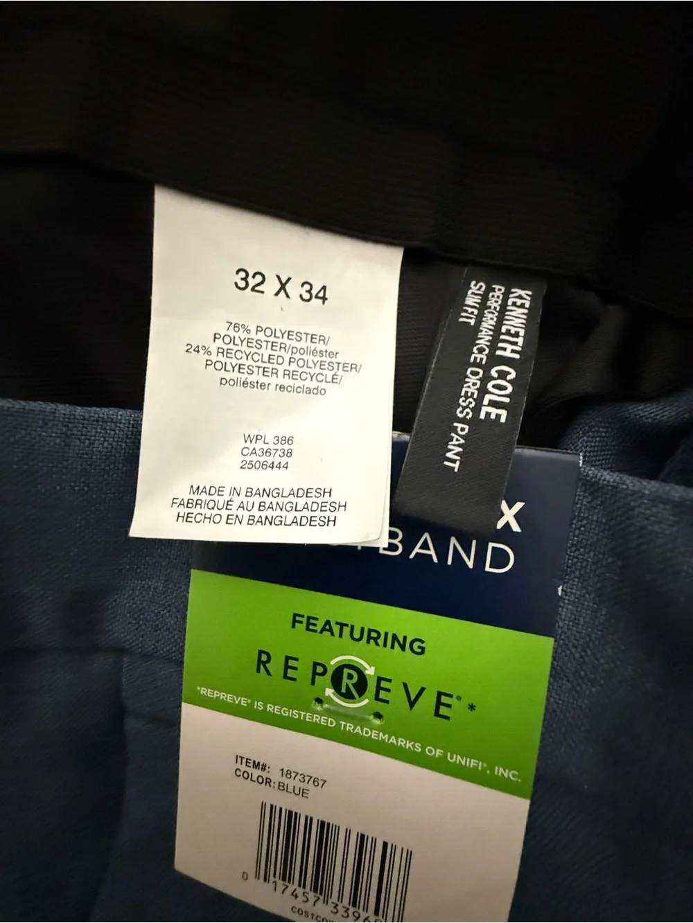 Kenneth Cole tailored kenneth